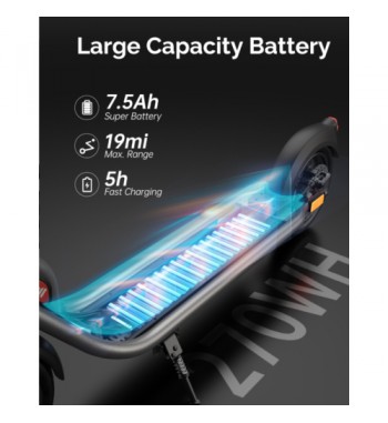 Atomi E20 fekete 250W 25Km/h 7,5Ah