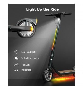 Atomi Alfa zöld 350 W 25 Km/h 10 Ah